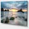 Designart - Beautiful Porthcothan Bay - Large Seashore Canvas Wall Art
